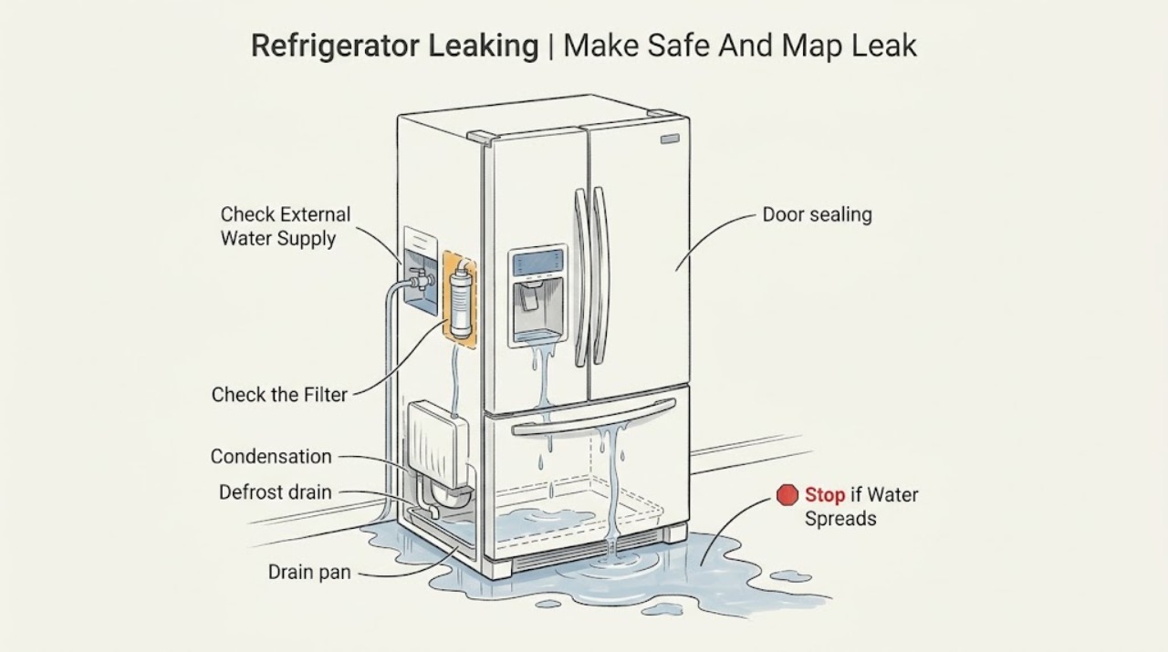 Refrigerator Leaking