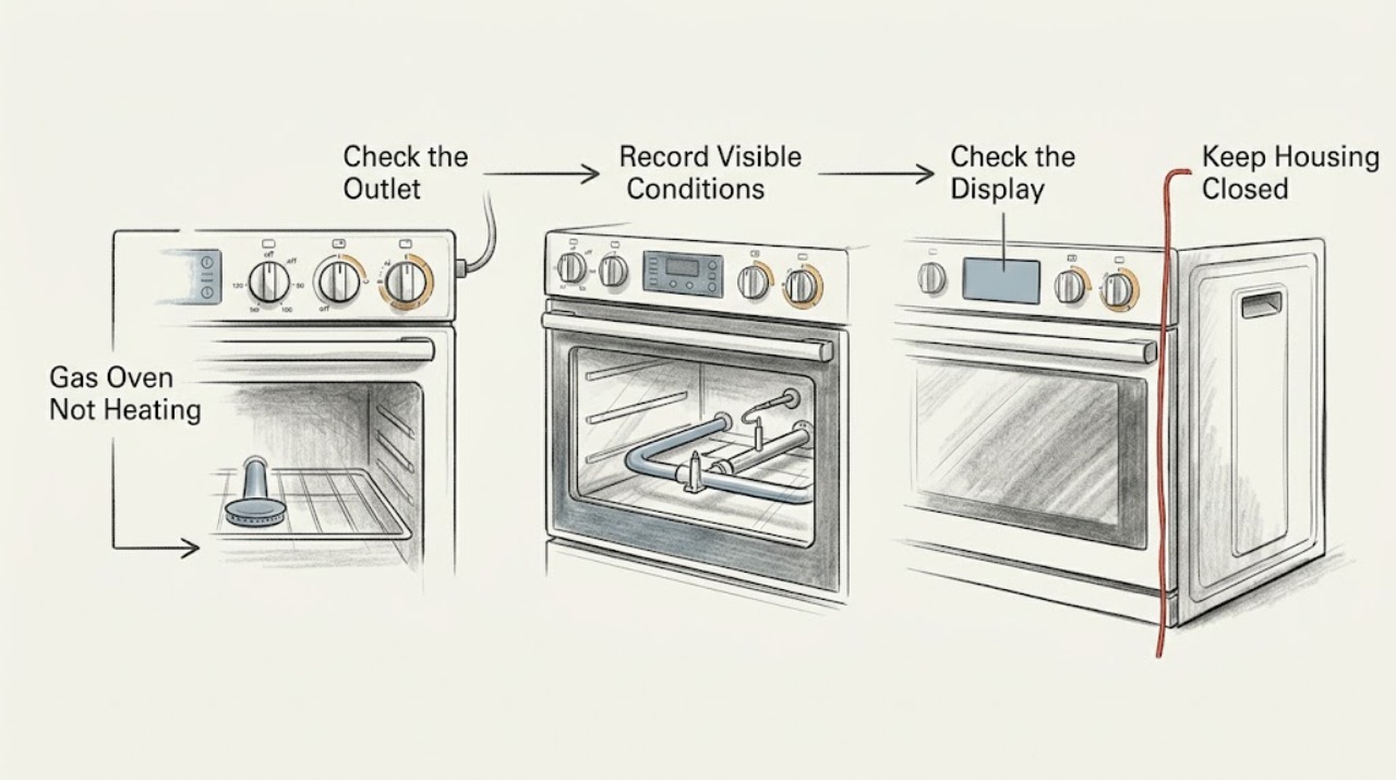 Gas Oven Not Heating