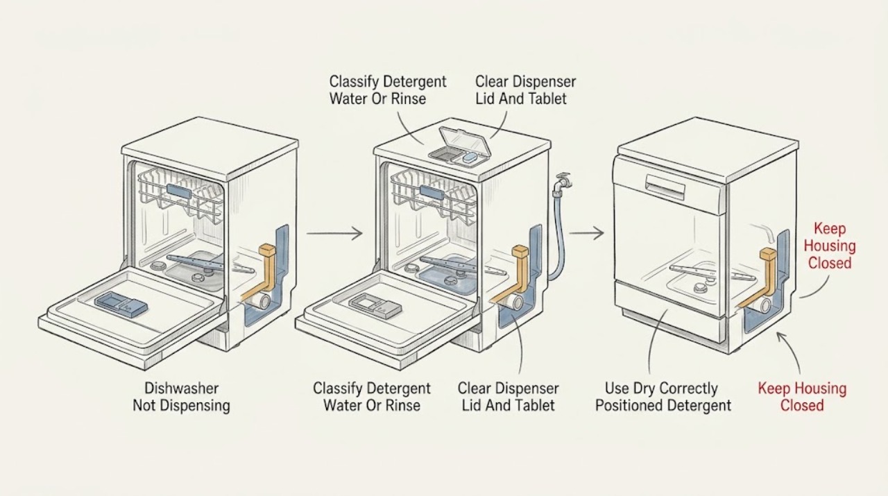 Dishwasher Not Dispensing