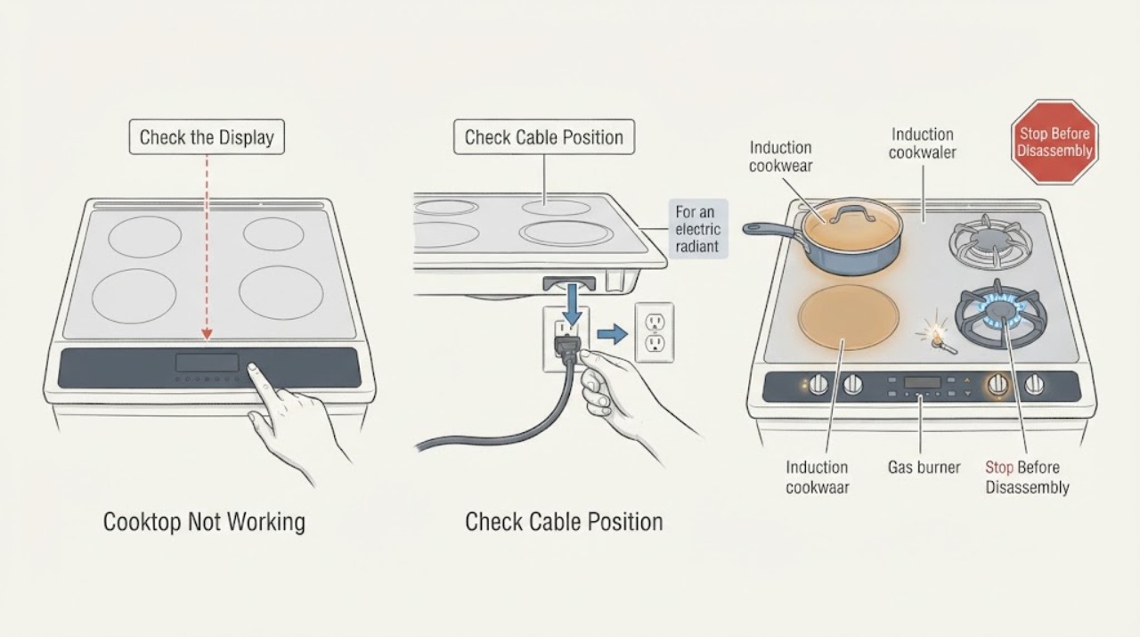Cooktop Not Working