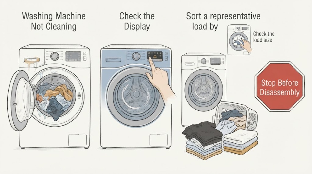 Washing Machine Not Cleaning