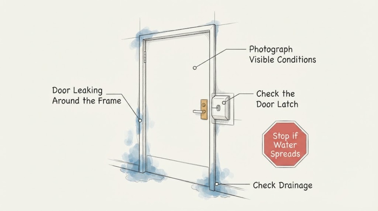 Door Leaking Around the Frame