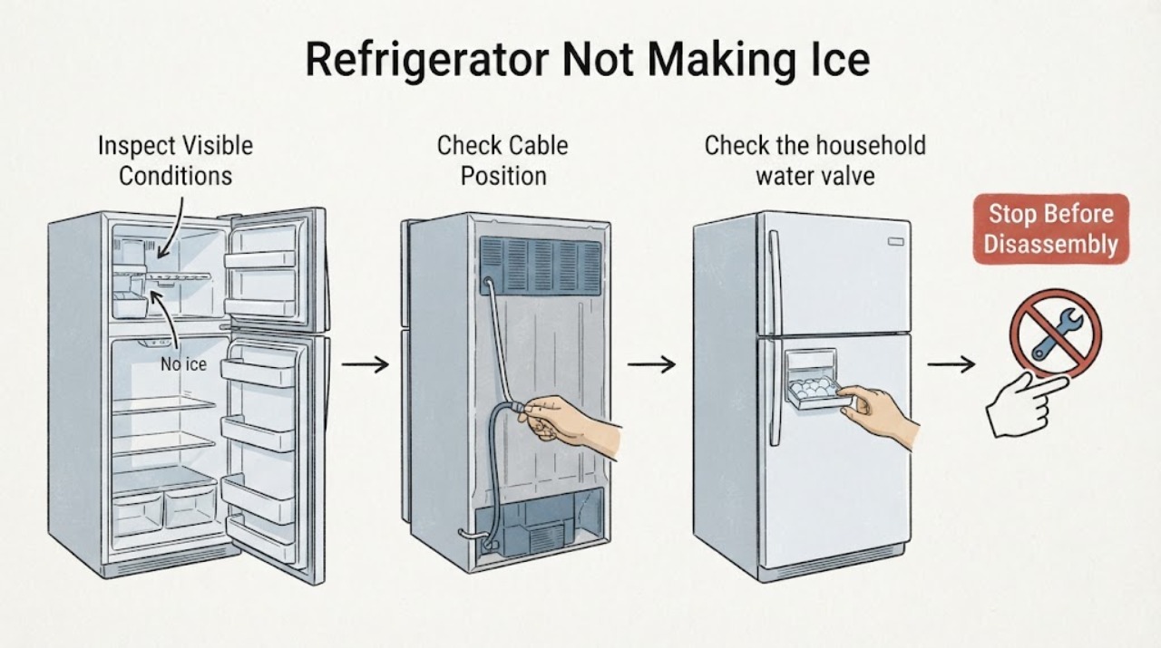 Refrigerator Not Making Ice