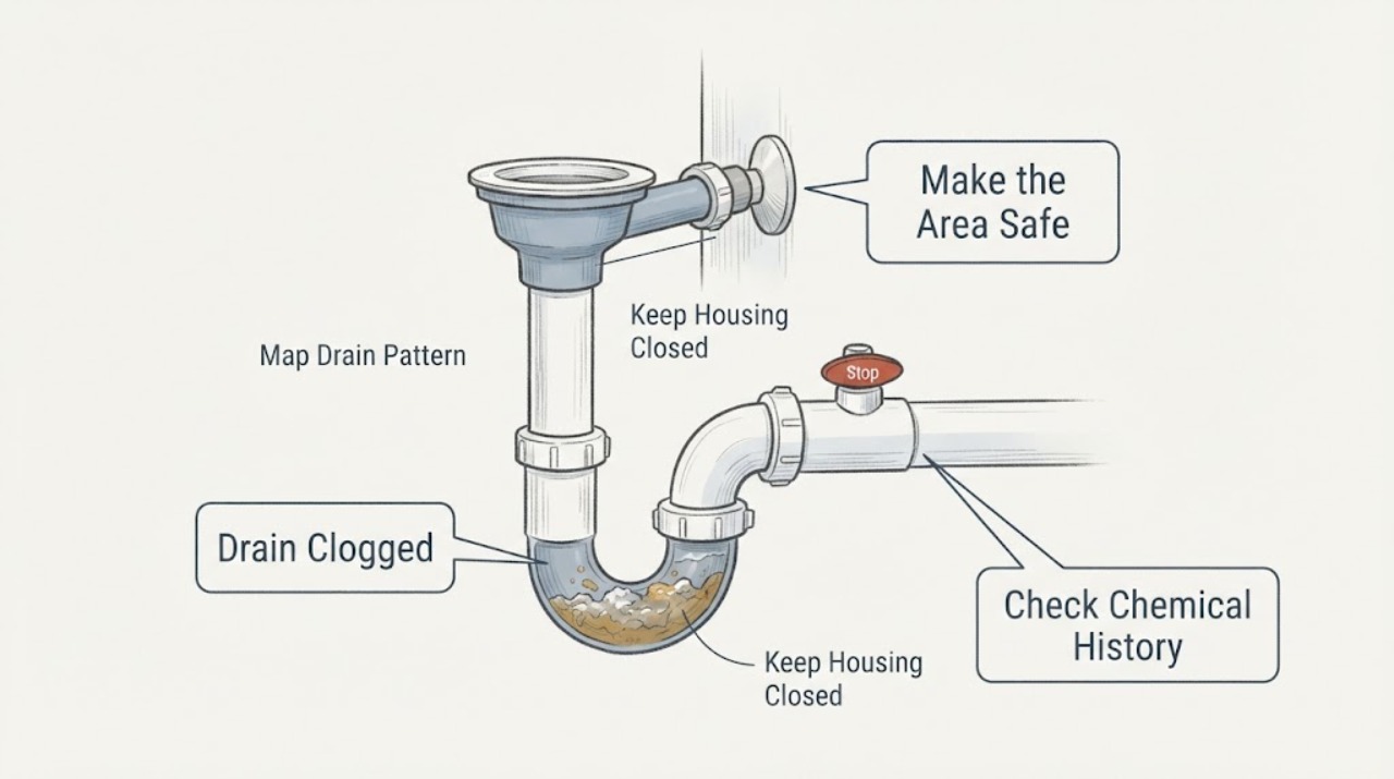 Drain Clogged