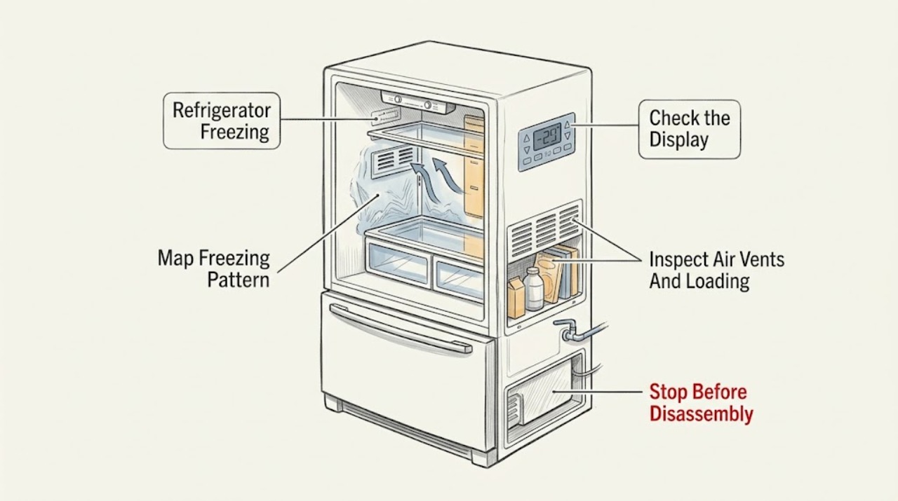 Refrigerator Freezing