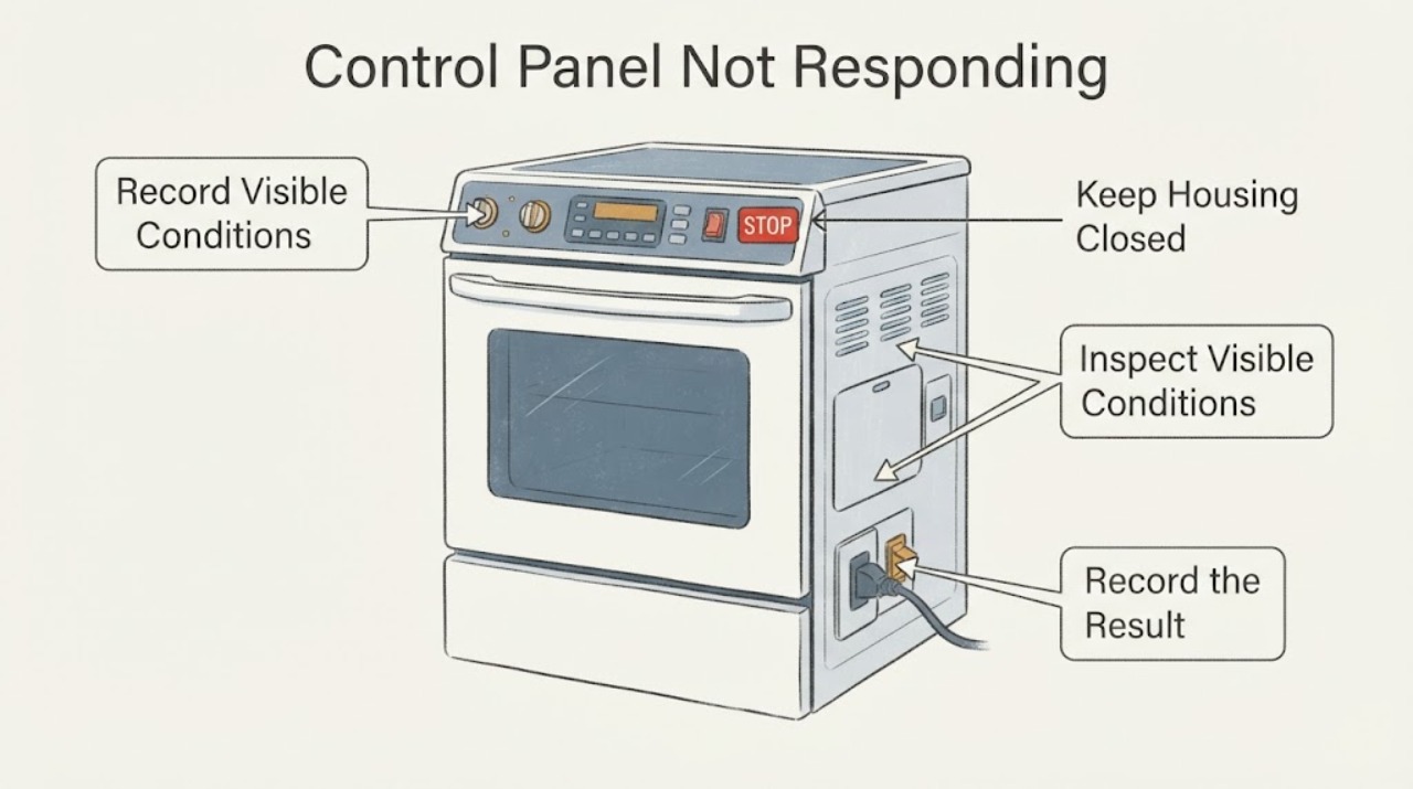 Control Panel Not Responding