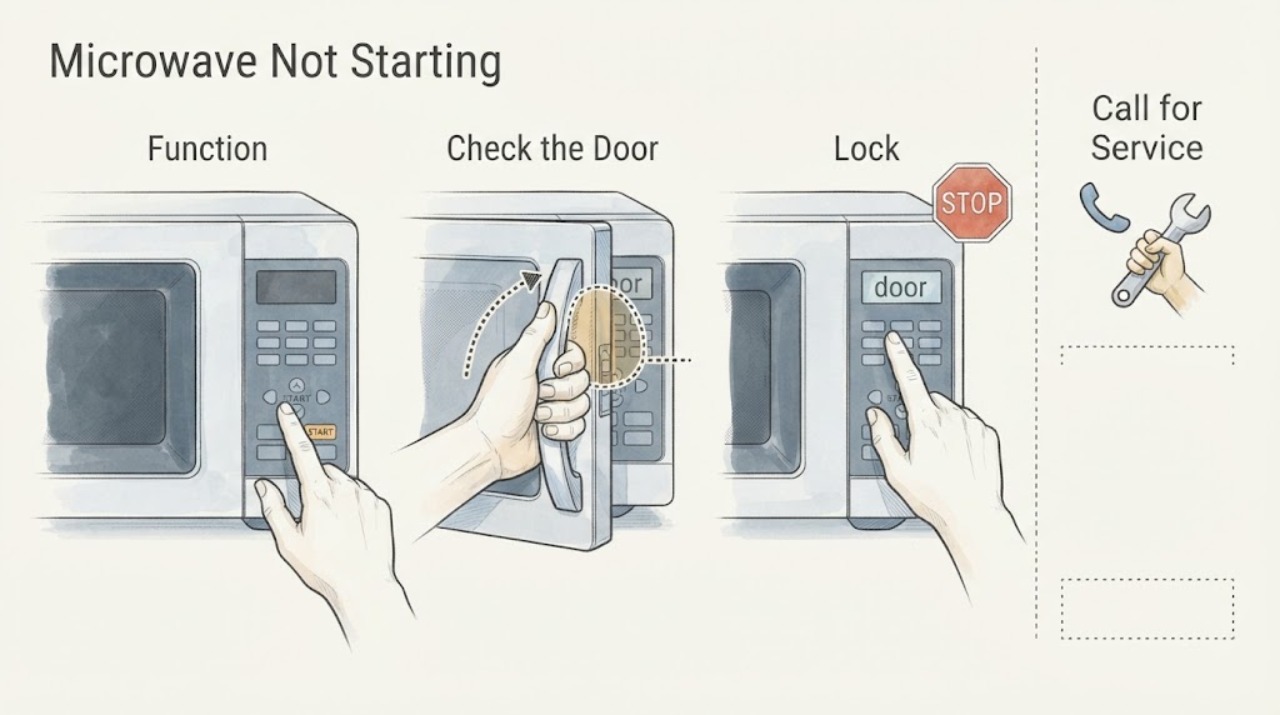 Microwave Not Starting