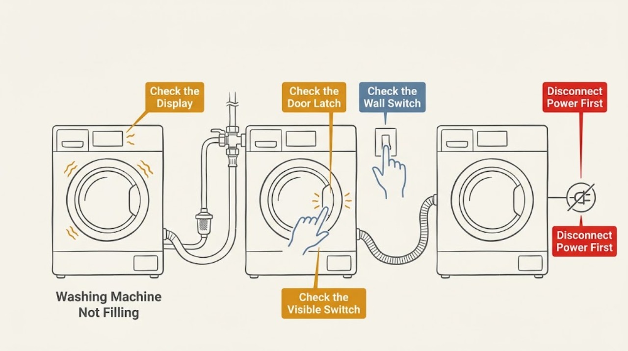 Washing Machine Not Filling