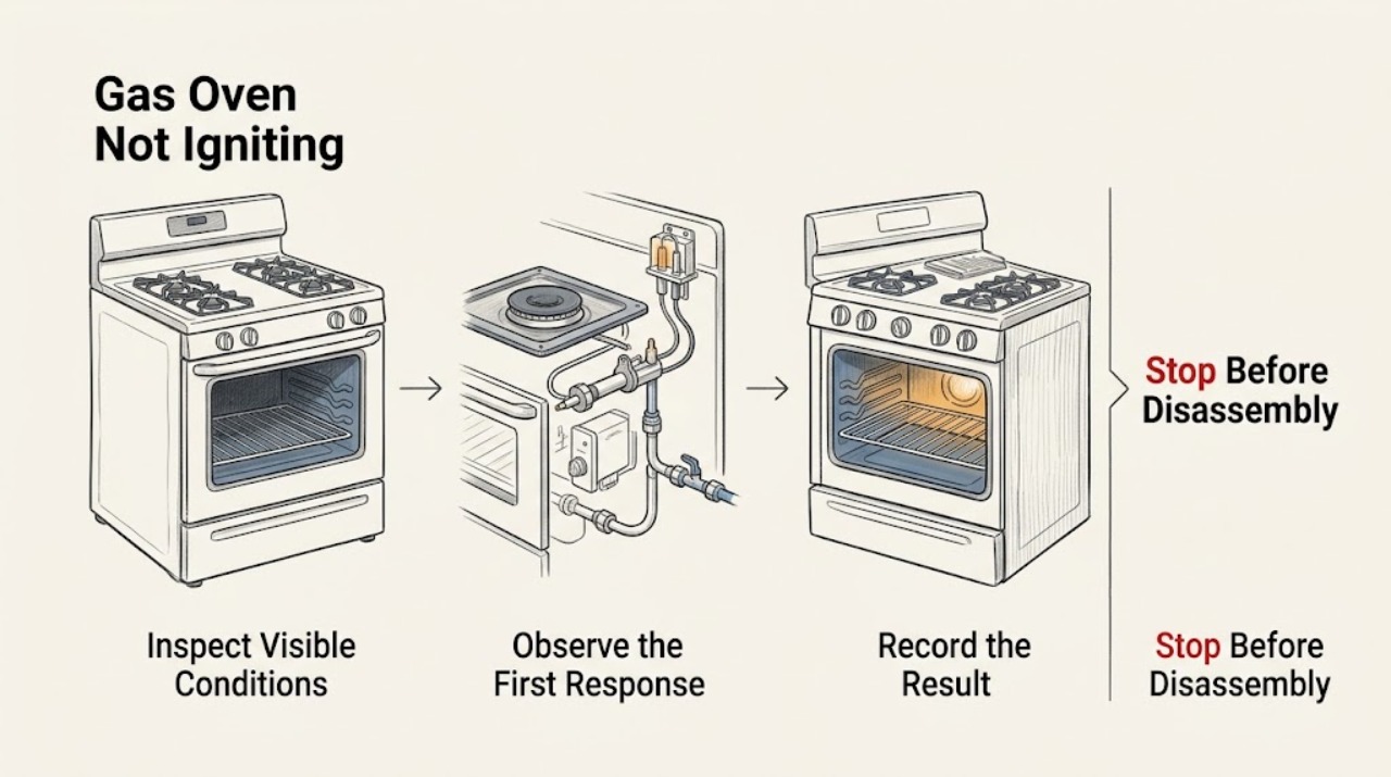 Gas Oven Not Igniting