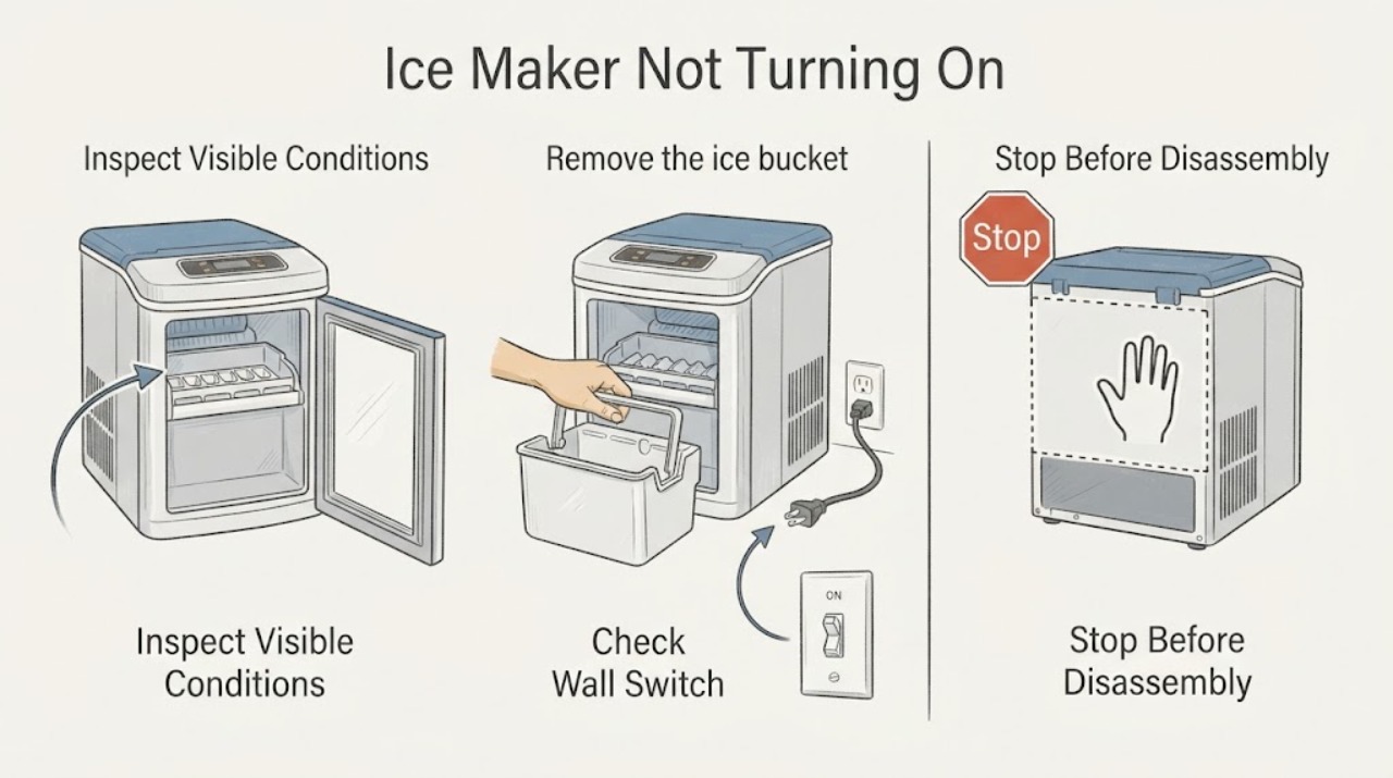 Ice Maker Not Turning On