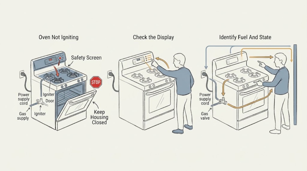 Oven Not Igniting
