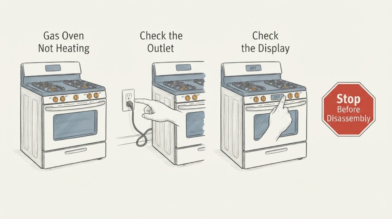 Gas Oven Not Heating