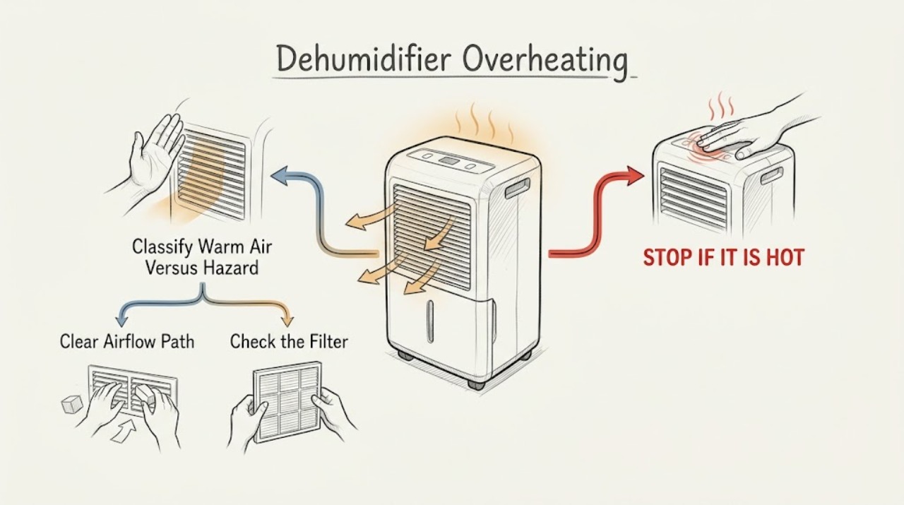 Dehumidifier Overheating