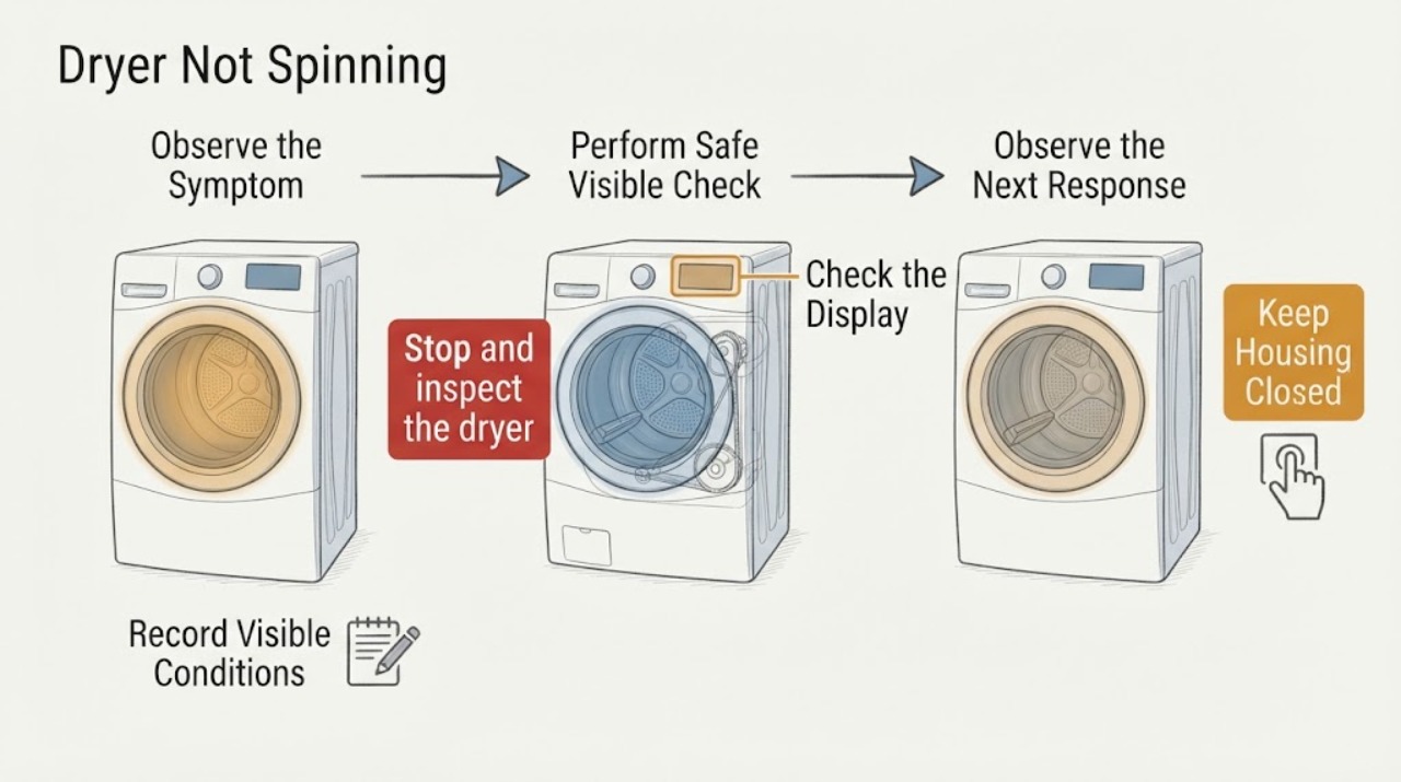 Dryer Not Spinning