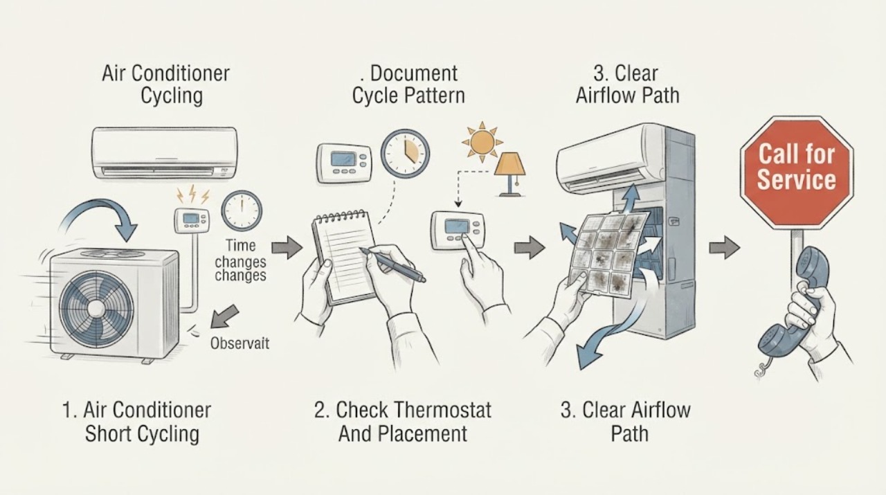 Air Conditioner Short Cycling