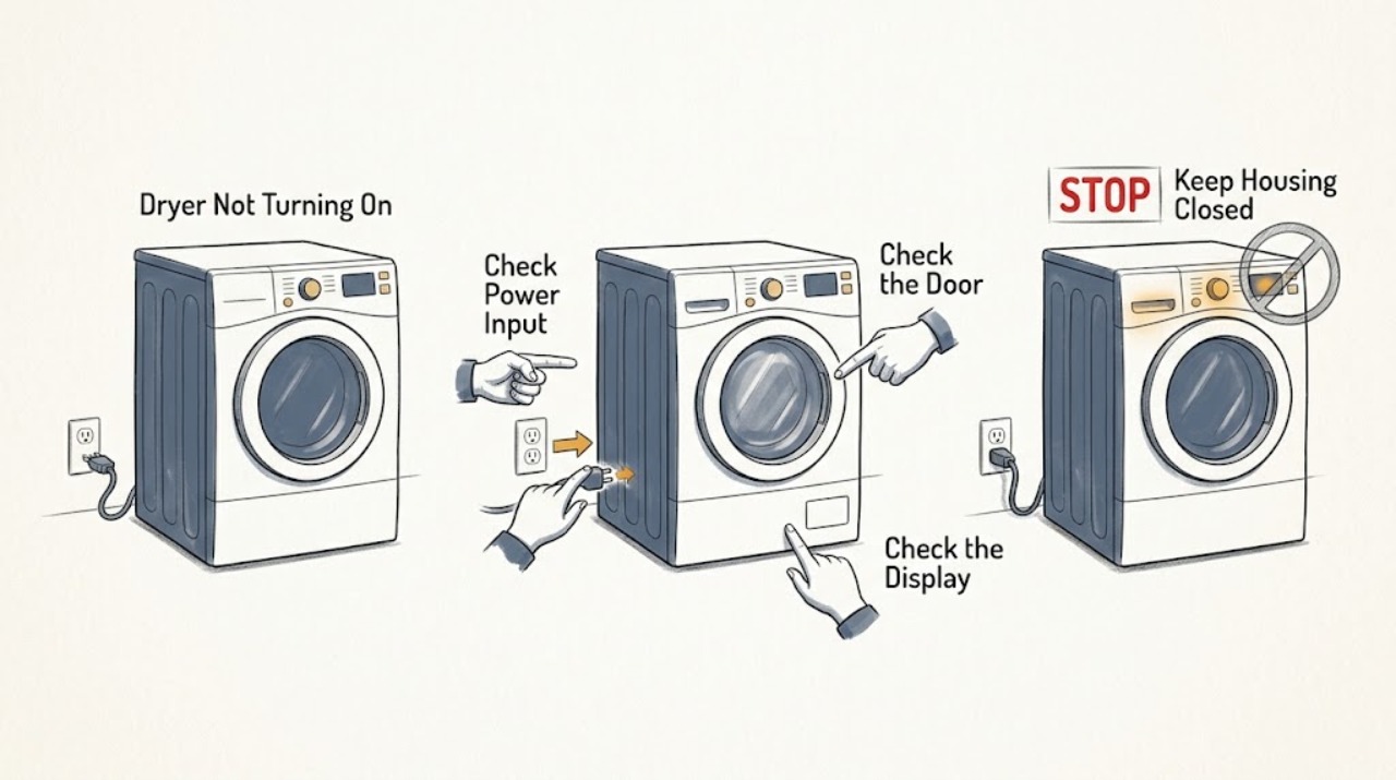 Dryer Not Turning On