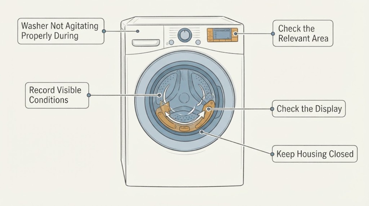 Washer Not Agitating Properly During