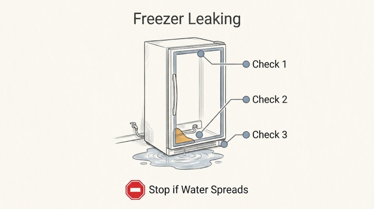 Freezer Leaking