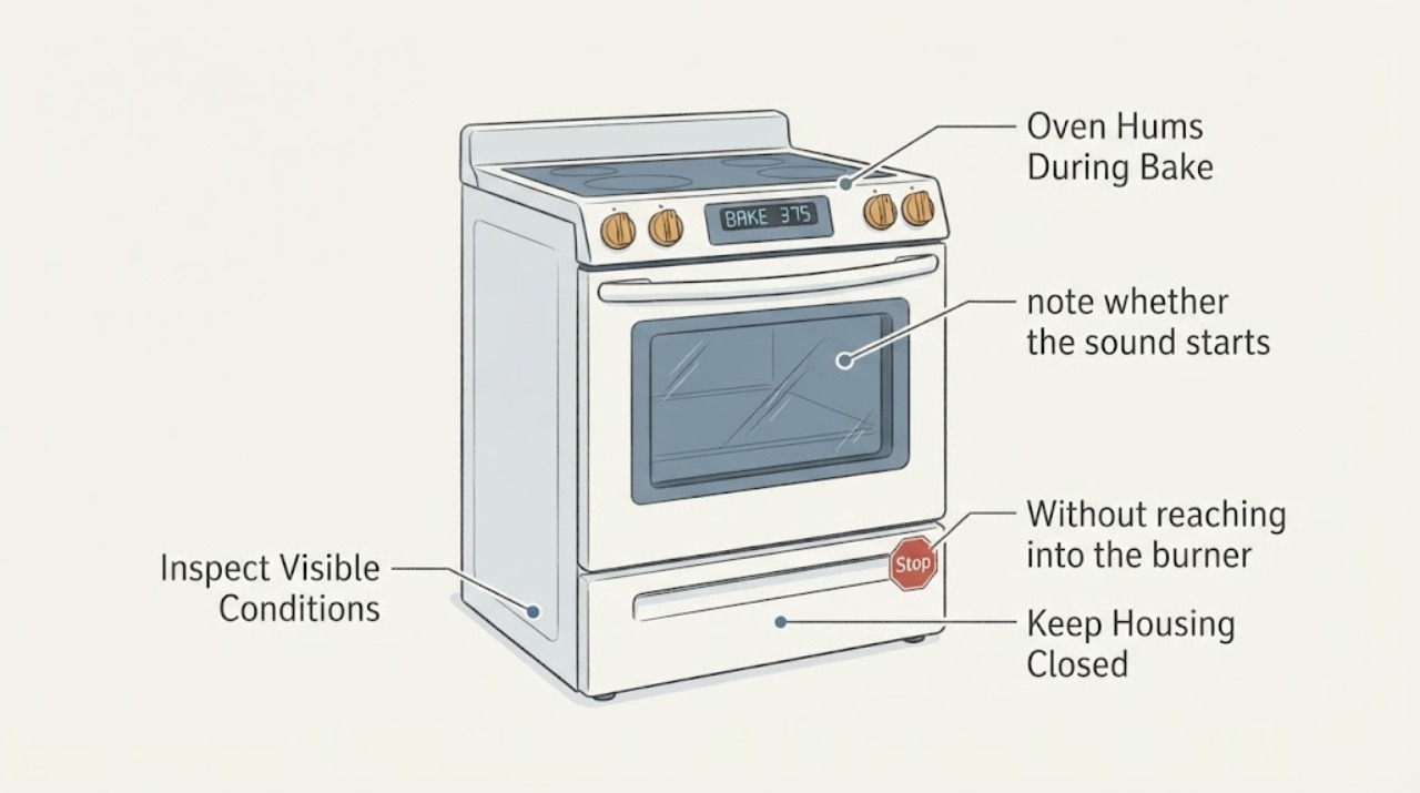 Oven Hums During Bake