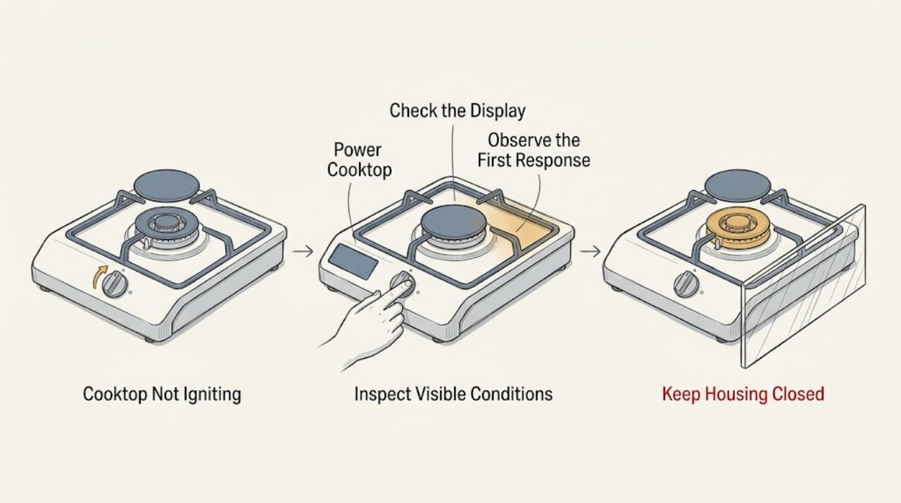 Cooktop Not Igniting