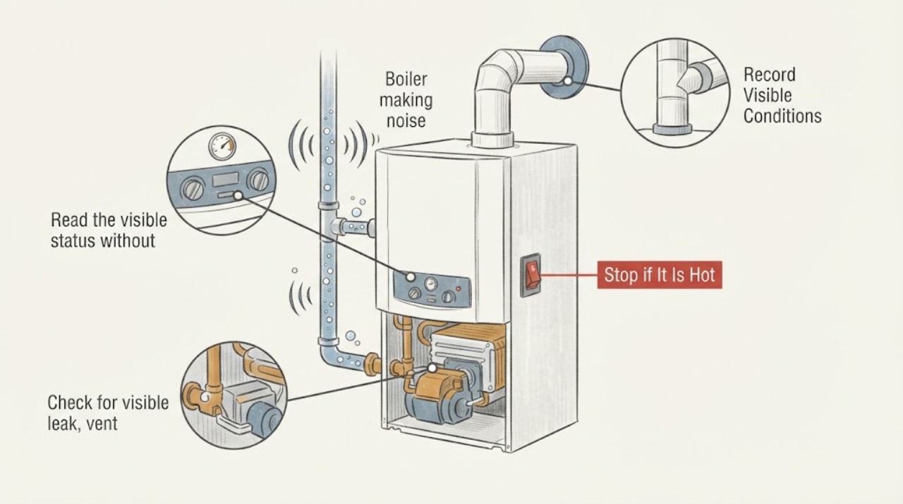 Boiler making noise