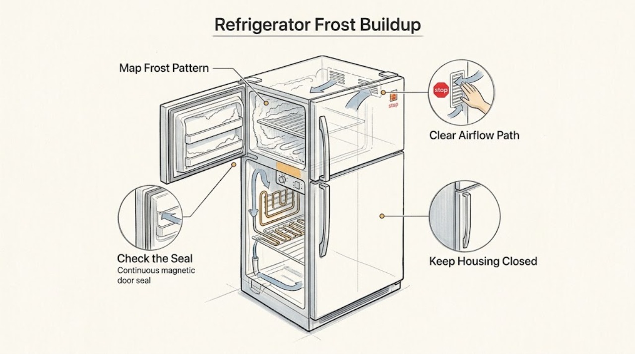 Refrigerator Frost Buildup
