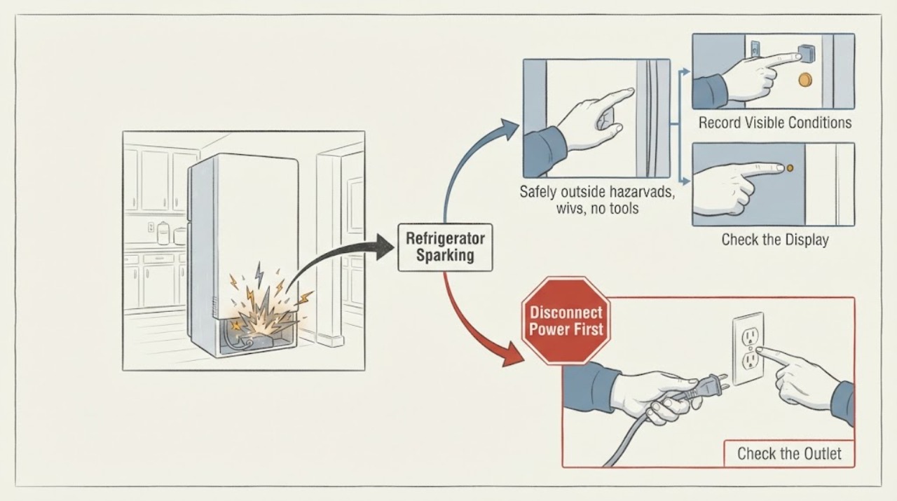 Refrigerator Sparking