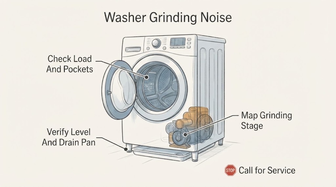 Washer Grinding Noise