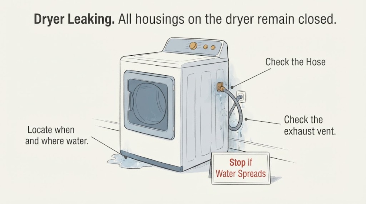 Dryer Leaking