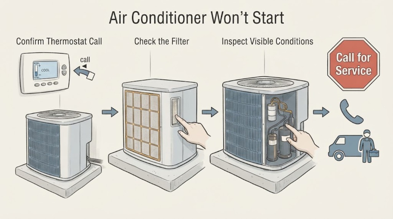 Air Conditioner Won't Start