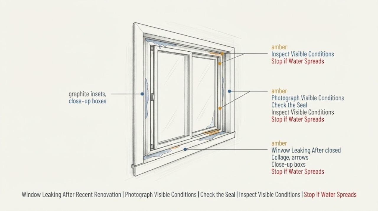 Window Leaking After Recent Renovation