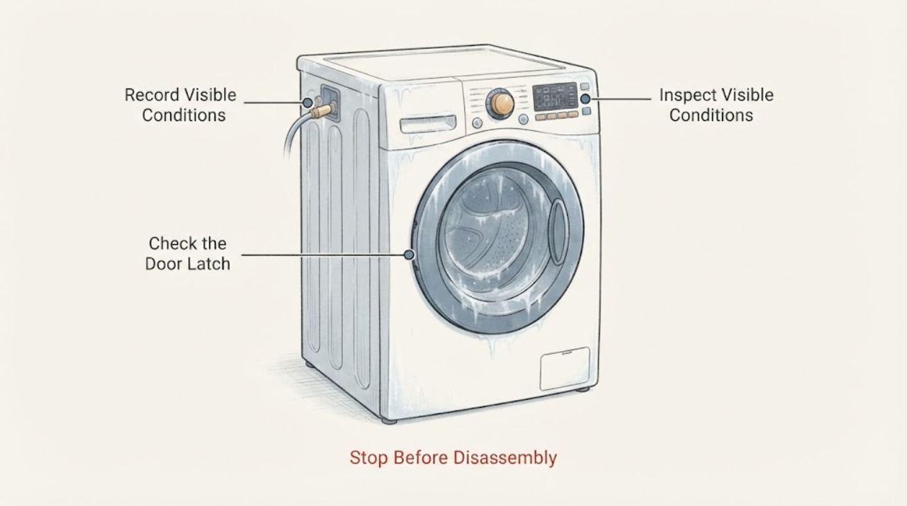 Washing Machine Freezing