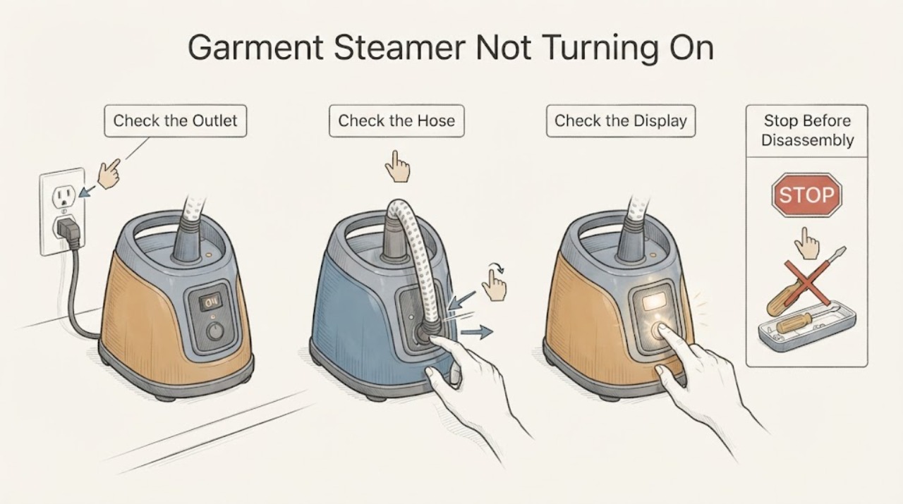 Garment Steamer Not Turning On
