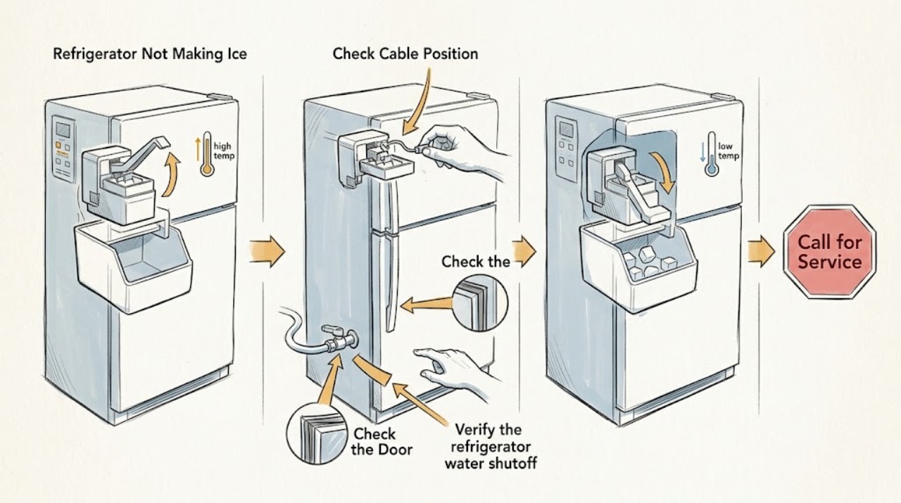 Refrigerator Not Making Ice