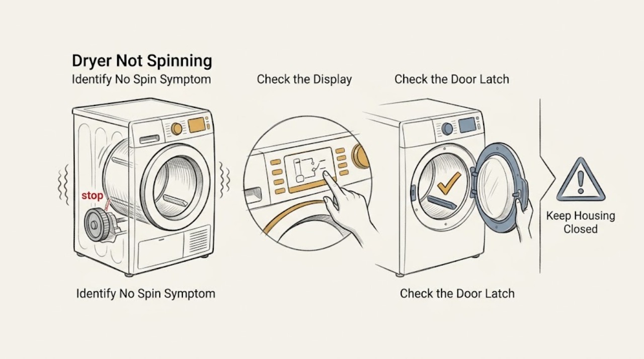 Dryer Not Spinning