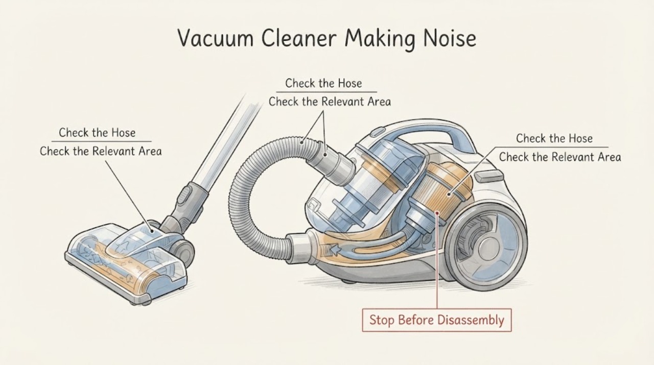 Vacuum Cleaner Making Noise