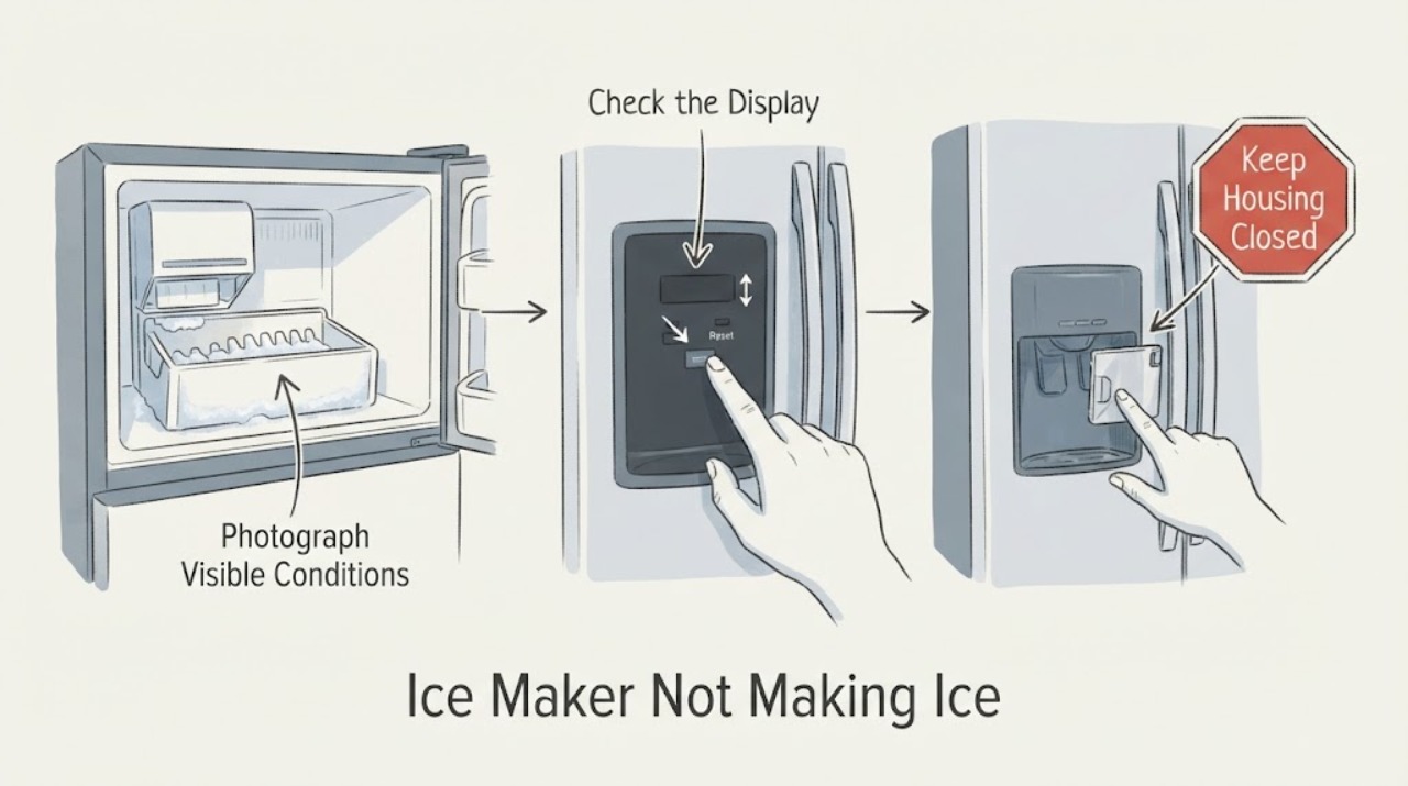 Ice Maker Not Making Ice