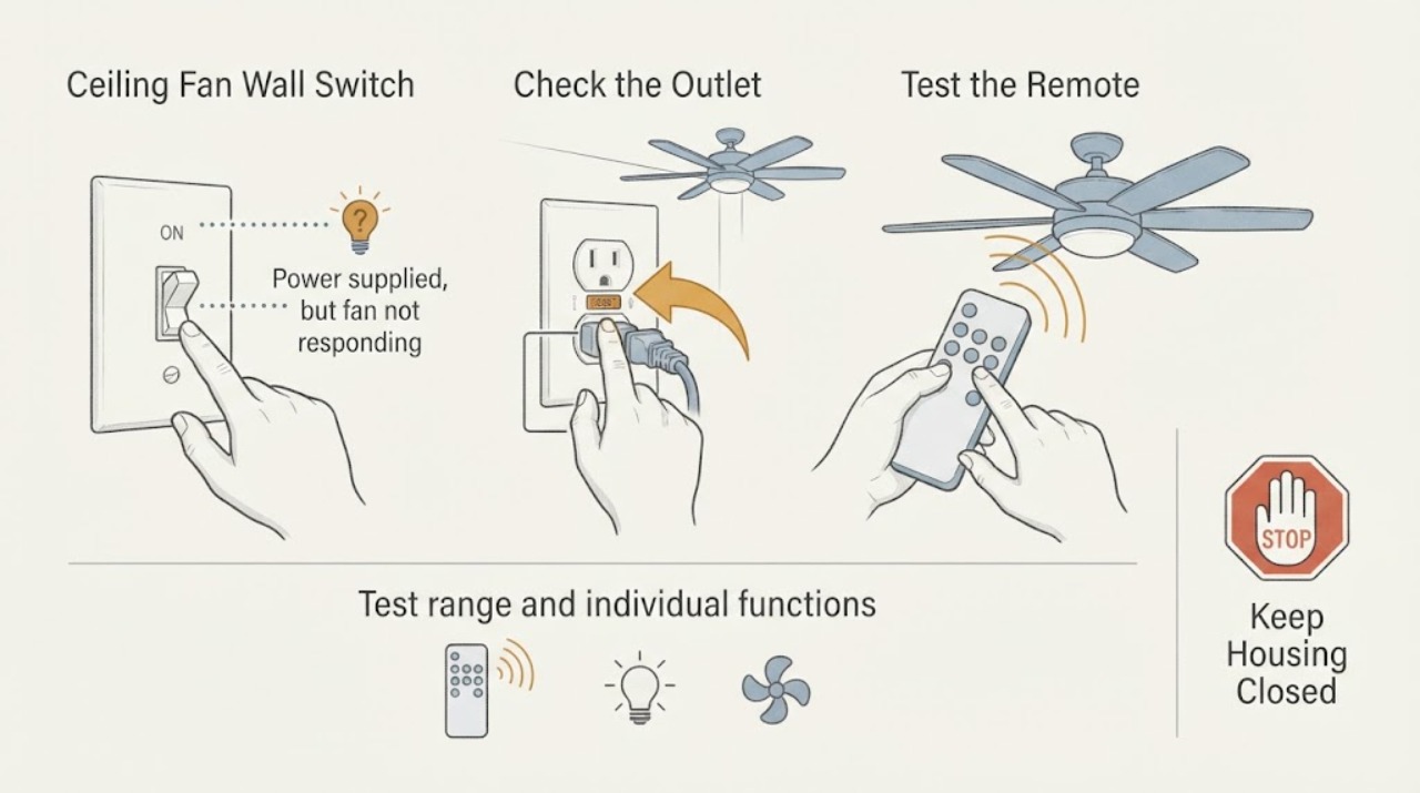 Ceiling Fan Wall Switch