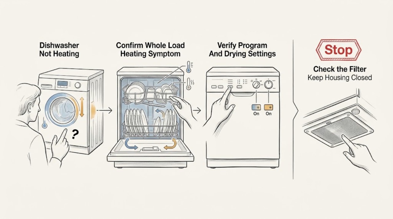 Dishwasher Not Heating