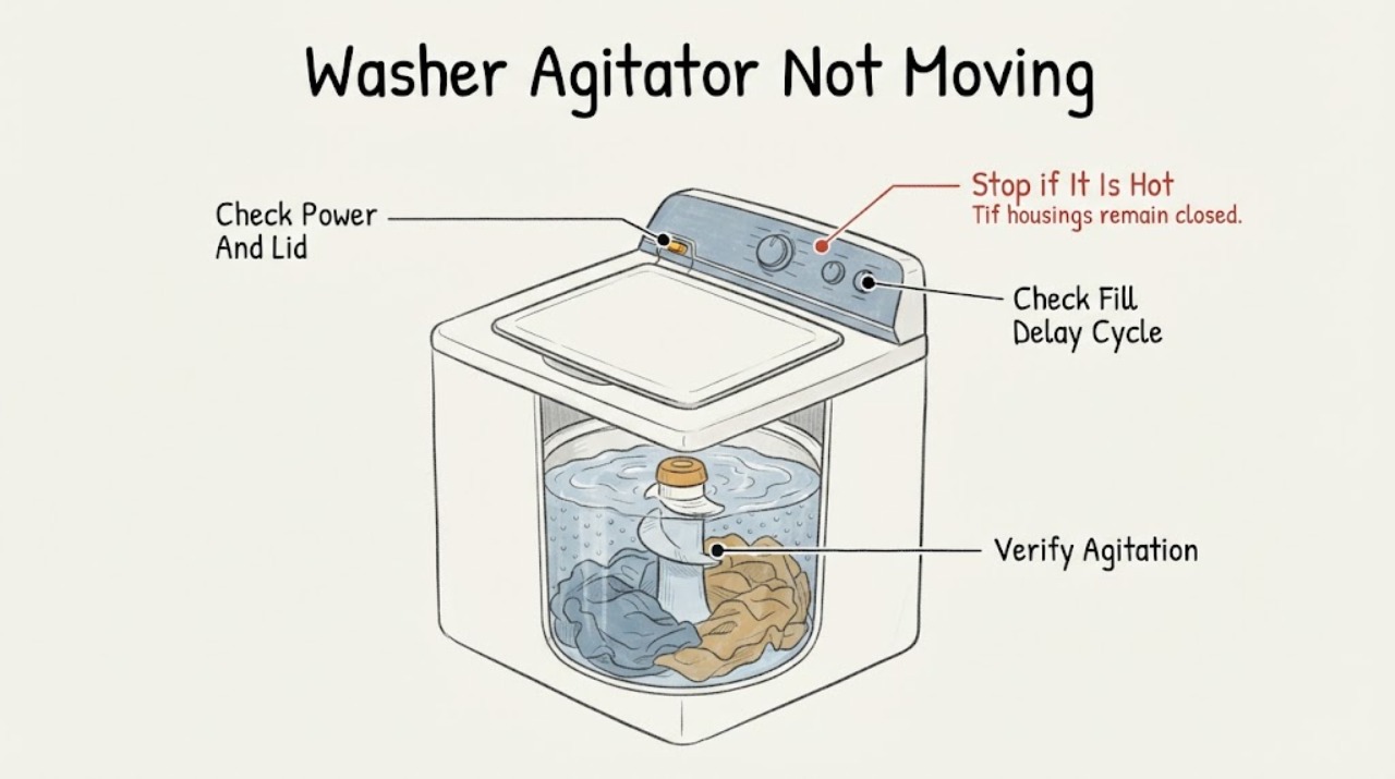 Washer Agitator Not Moving