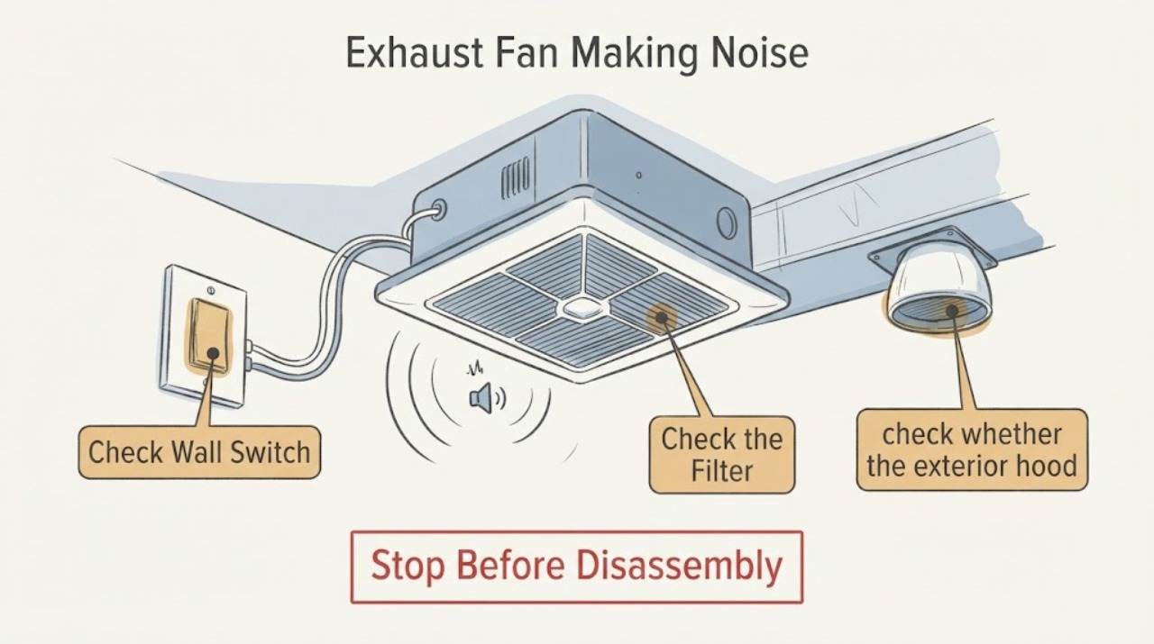 Exhaust Fan Making Noise