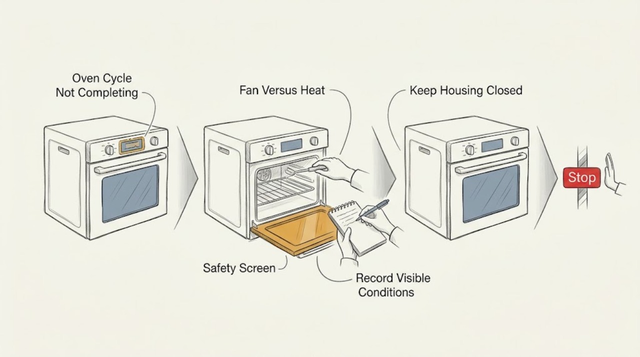 Oven Cycle Not Completing