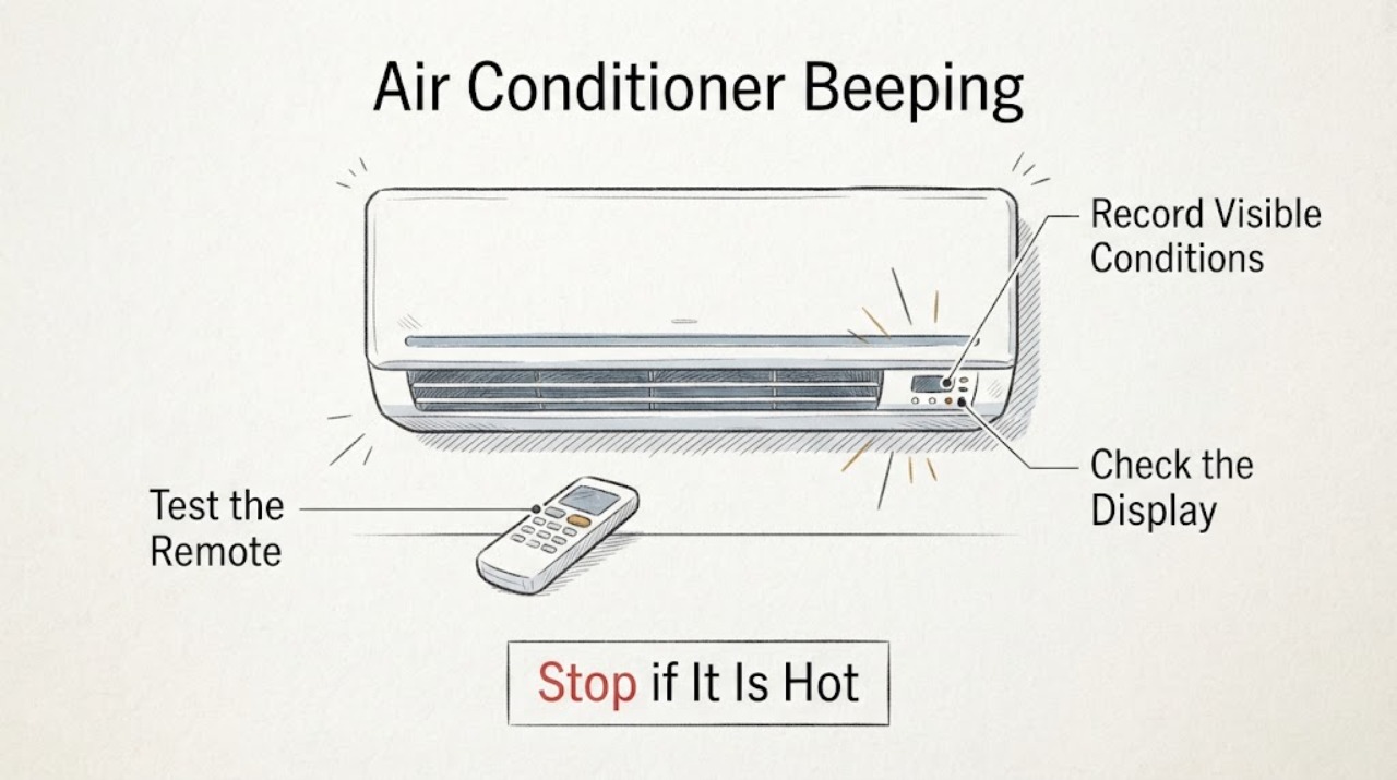 Air Conditioner Beeping