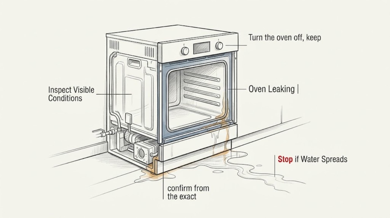 Oven Leaking