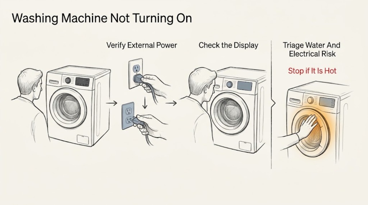 Washing Machine Not Turning On