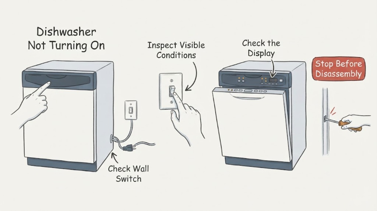 Dishwasher Not Turning On