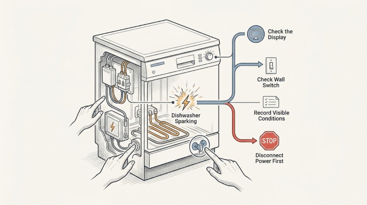 Dishwasher Sparking