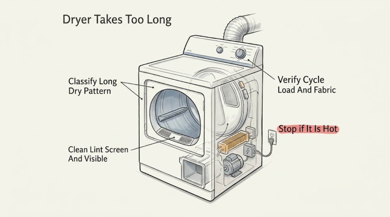 Dryer Takes Too Long