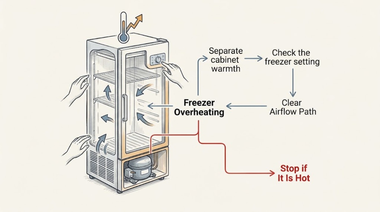 Freezer Overheating