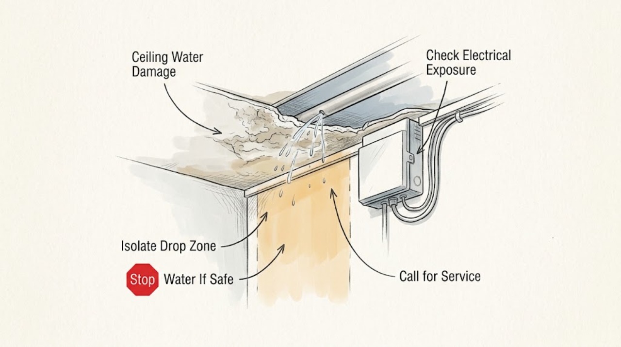 Ceiling Water Damage